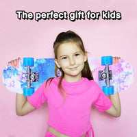 Skateboards for Beginners Kids Boys Girls and Adults, 31''x8'' - Pink Unicorn - image 2