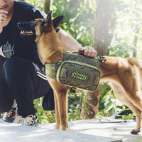 OneTigris Dog Backpack for Medium & Large Dogs - Green / Large - image 4