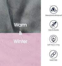IECOii Extra Warm Reflective Dog Coat - XXXX-Large(Chest:37.4-53.1 in) / Pink - image 3