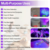 Black Light UV Light Flashlight - 51 LED - image 2