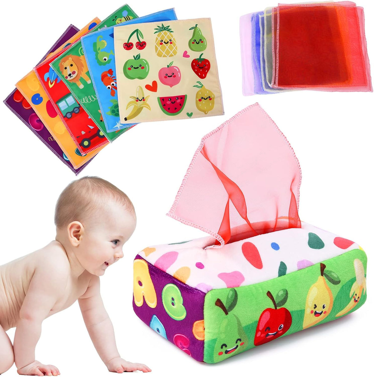 YOGINGO Baby Toys 6 to 12 Months - Colorful