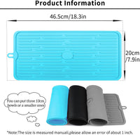 Pet Placemat for Dog and Cat - Blue - image 2