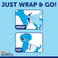 Hartz Comfitables Disposable Male Dog Wraps Stretchy Waistband - Value Pack / Large - image 2