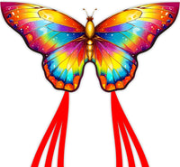 Xida Butterfly Kites for Kids and Adults Easy to Fly - Golden Neon