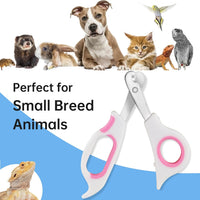 Bearded Dragon Nail Clippers with Precise Angled Edges – Essentials for Small Pets - Pinky White - image 4