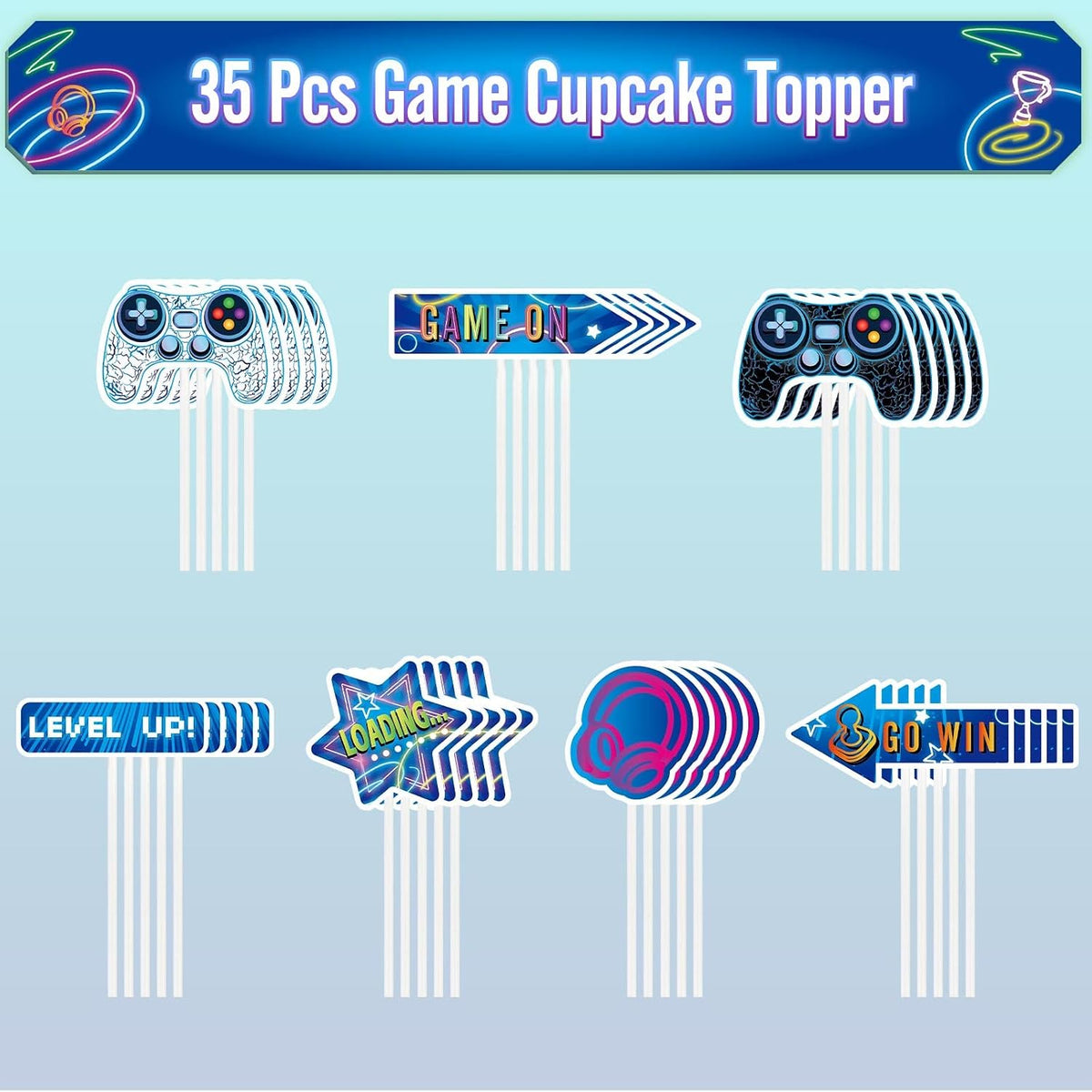 WERNNSAI 36 farm cupcake toppers with cow, pig, sheep, horse and house designs - view 33