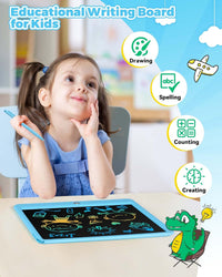 KOKODI 12 Inch LCD Writing Tablet with Anti-Lost Stylus - Blue / 12 inch - image 2