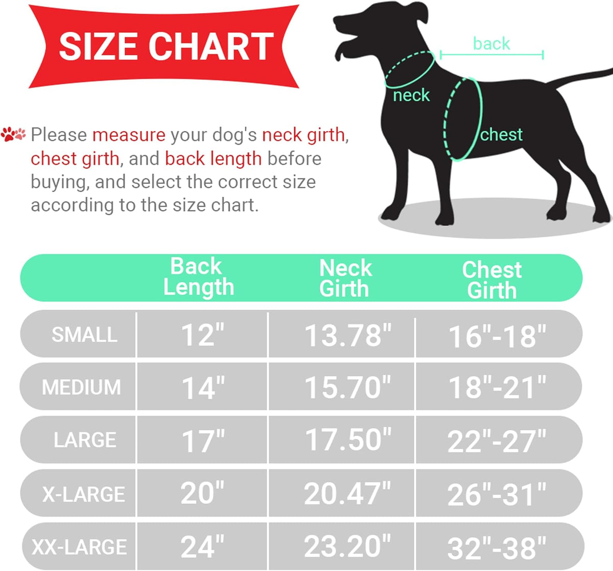 Dog Winter Coat for Cold Weather - Green / Large - image 2