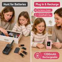 Video Walkie Talkies for Kids - Pink-Blue - image 4