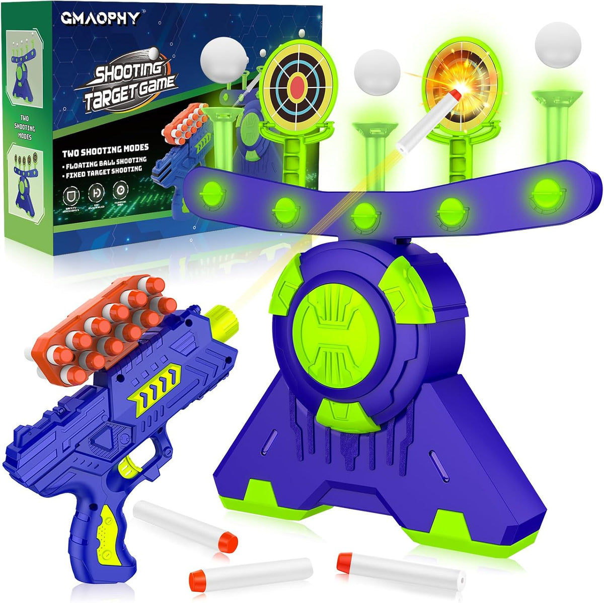 Floating Balls Target, Shooting Games Toy for Kids Boys Ages 5 6 7 8 9 10+ – Fun for Kids & Family