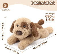 Capybara Stuffed Animals, Microwavable Stuffed Animal Adorable Fluffy Capybara Plush for Warmth - Dog Stuffed Animals - image 3