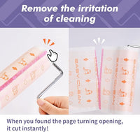 Lint Roller Refills 6.3 inch Bulk 6Rolls Total 300 Sheets Extra Sticky Lint Remover