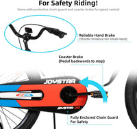 JOYSTAR New Berry Kids Bike for Boys and Girls Ages 3-10Y – Fun for Kids & Family - White / 20 Inch Wheels - image 3