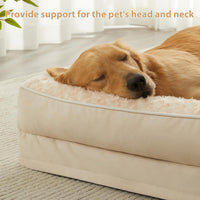Orthopedic Washable Dog Bed - Beige / 54.0"l x 36.0"w x 7.5"th - image 2