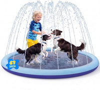 COMMOUDS 67 inch non-slip splash pad sprinkler for kids and dogs - view 4