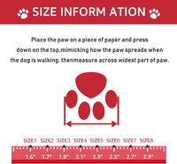 XSY&G Dog Shoes for Hot Pavement - Size 8 / Red - image 2