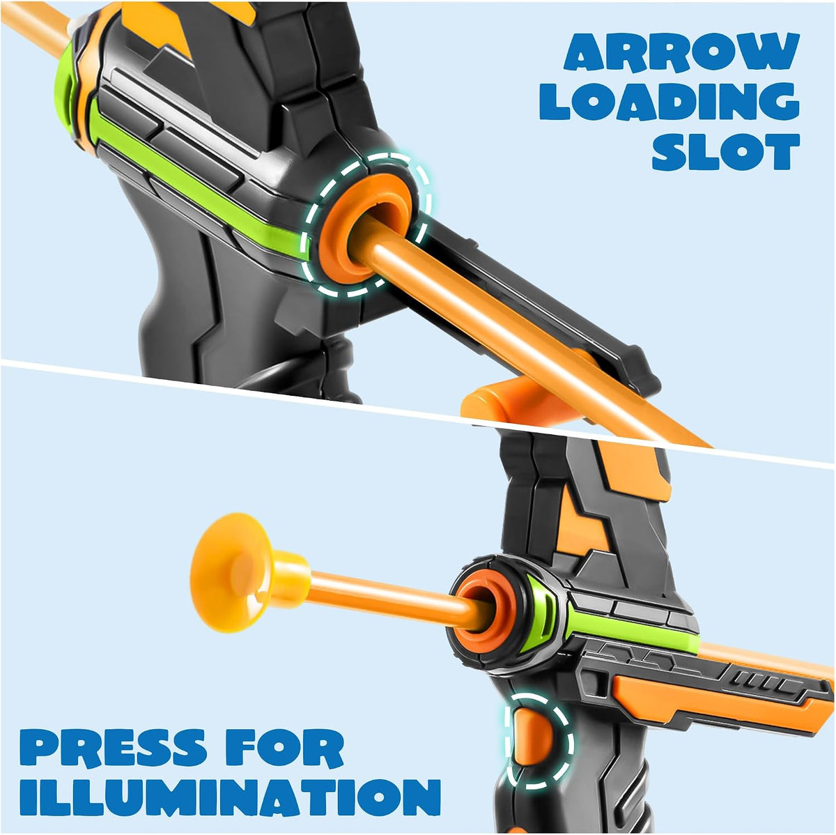 JOYIN Kids Bow and Arrow Set - Green - image 4