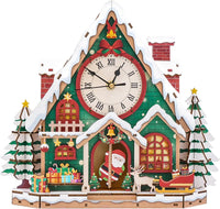 Halloween 3D Puzzles for Adults Halloween Puzzle Clock Adult Craft – Fun for Kids & Family - Christmas Clock