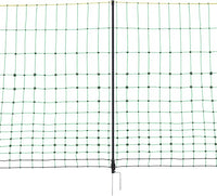 VEVOR Electric Fence Netting, 50" H x 164' L, Livestock Net Fencing with Posts & Stakes, Portable Mesh Nets for Goats, Sheep, Deer, Hogs, Dogs, Electric Fencing for Backyards, Gardens, Farms, Ranches