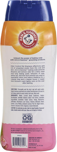 Arm & Hammer Deodorizing Dog Shampoo - Kiwi Blossom / 20 Fl Oz (Pack of 2) - image 3