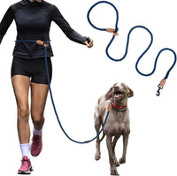 Mile High Life Hands Free Dog Leash - Navy Blue / 8FT Hands Free