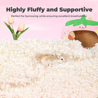 Hamster Bedding 50L Guinea Pig Paper Bedding Odor Control 99% - Lychee-50L / 50 Liters - image 4
