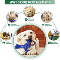 Dog Chew Toys for Aggressive Chewers Large Breed - Deep Blue - image 4