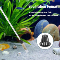 Small Aquarium Gravel Vacuum Sand Cleaner Tank Water Changer – Essentials for Fish - S(3~8Gal) - image 4