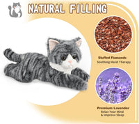 Highland Cow Stuffed Animals - Gray Tabby Cat - image 4