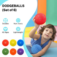 8.5 Inch Dodgeballs Playground Balls - 5-Inch - Pack of 6 - image 2