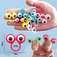 100 PCS Eye Finger Puppets Toys Set - 1.18 inches x 1.38 inches - image 3