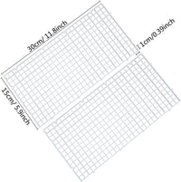 Aquarium Plastic Grid Divider Tray Egg Crate - 2 Pcs S - image 2