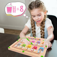 MTYOKILN Magnetic Color & Number Maze - Coffee Cups - image 3
