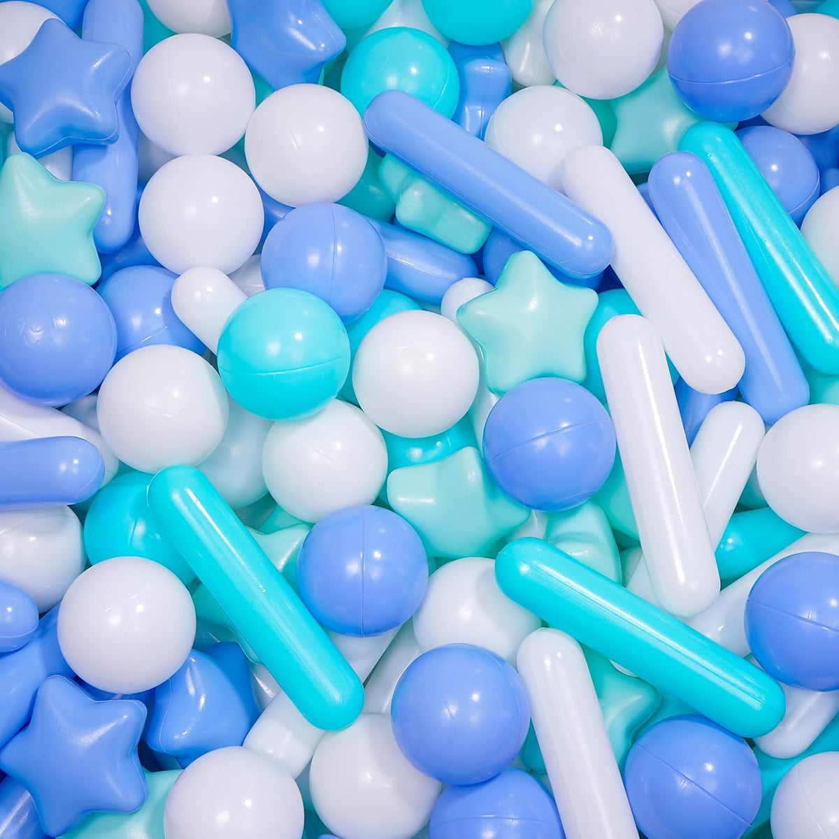 MoonxHome Ball Pit Balls for Toddlers - Star Rod white&green&blue / 200