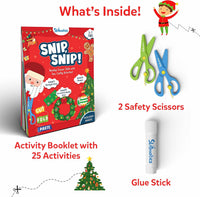 Skillmatics Snip, Scissor Skills, Felt Craft Activity - 6. Holiday Magic - image 2