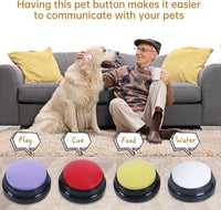 Voice Recording Button, 30 Second Record Button for Dog Pet Interactivity, Gift for Friend - image 2