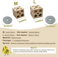 QBLEEV Bird Basketball Toy - Block Puzzle M - image 2