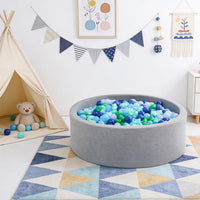 Star Ball Pit Balls for Toddlers, Ball Pool Play Tent - Ocean Blue Green / 100 - image 3