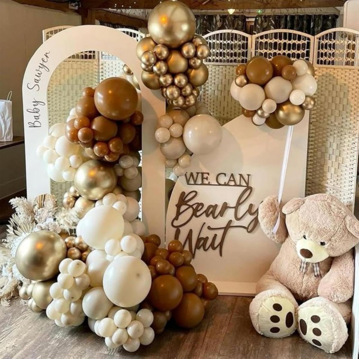 HILAVO Toy Inspired Story Balloons - Brown Gold / 35PC - image 3