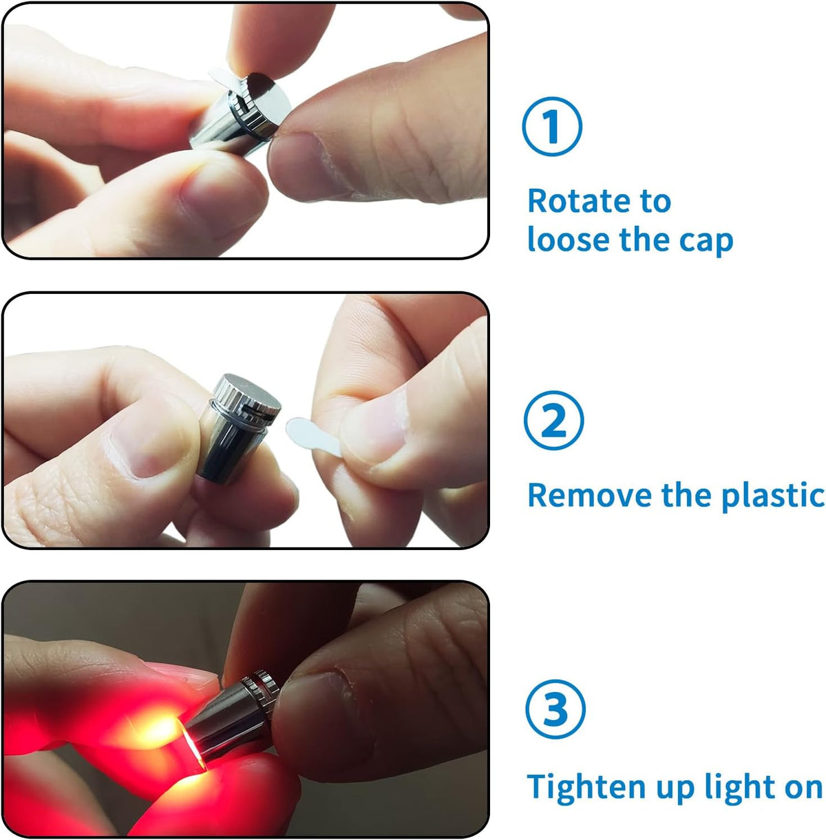 SUZEYAR 10 pcs Miniature Led Lights - Red - image 2