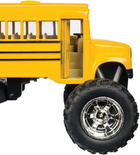 KinsFun 5" Monster School Bus Die Cast Metal Model - image 3