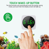 PAIZOO Aquarium Thermometer, LED Digital Fish Tank Thermometer - image 4