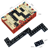 Offelec Double Six Dominoes Set - Double 6 Wooden Dominoes - image 3