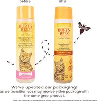 Burts Bees for Pets Hypoallergenic Cat Shampoo, Unscented - 10 Fl Oz (Pack of 2) - image 2