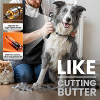 Coldspot cordless 3-speed dog clippers with ceramic blades for dogs and cats with thick coats - view 3