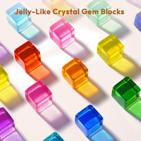 Woodtoe 24 PCS Rainbow Blocks Set - 120PCS Rainbow Blocks - image 3
