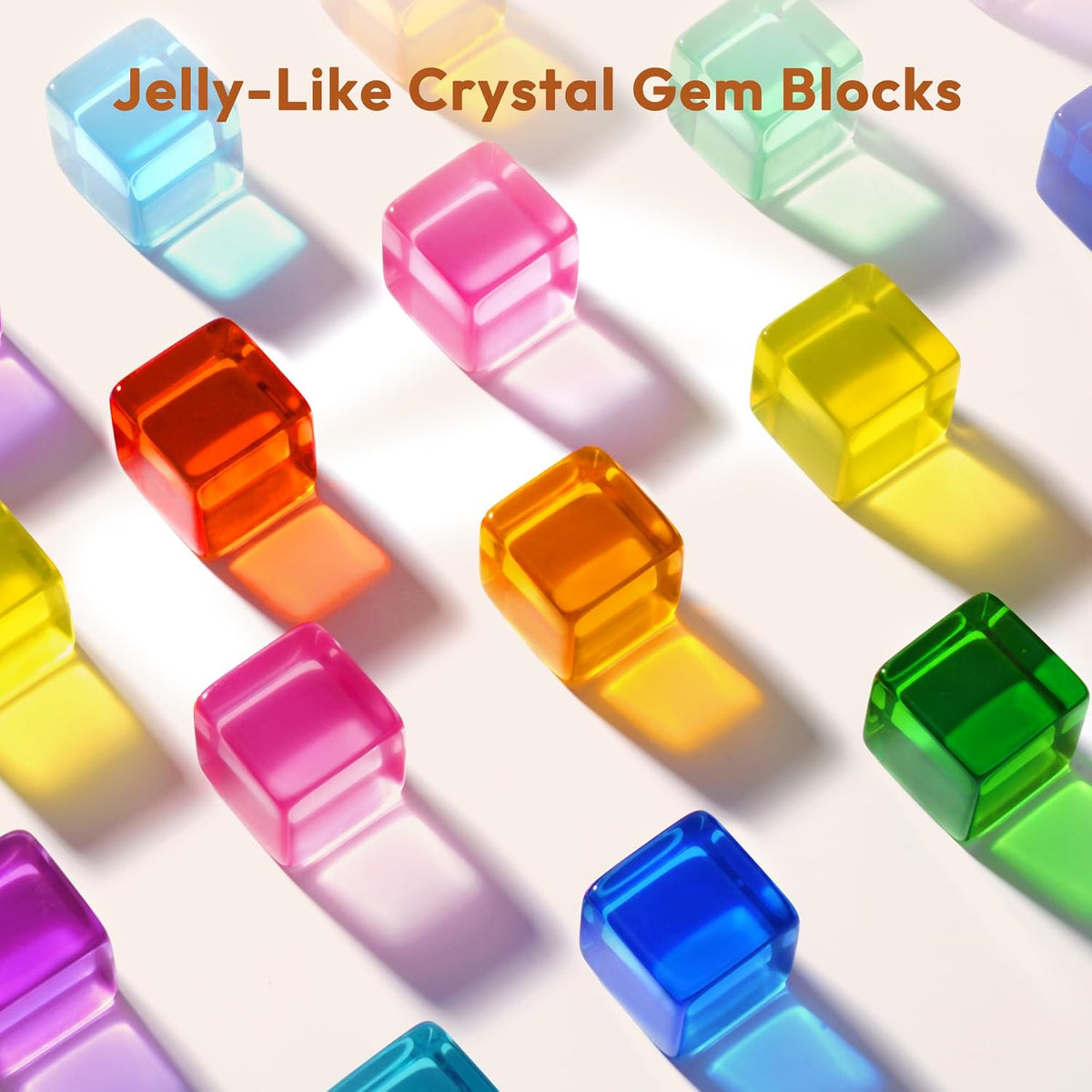 Woodtoe 24 PCS Rainbow Blocks Set - 120PCS Rainbow Blocks - image 3