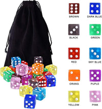 AUSTOR 100 Pcs 6 Sided Game Dice Set - 100 Pieces Square B - image 3