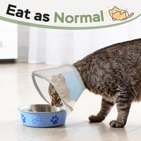 Cat Cone Collar Soft: Comfortable Waterproof Mesh Recovery Cone After Surgery to Stop Licking and Scratch, Alternative to Plastic Elizabeth Head/Neck Cone