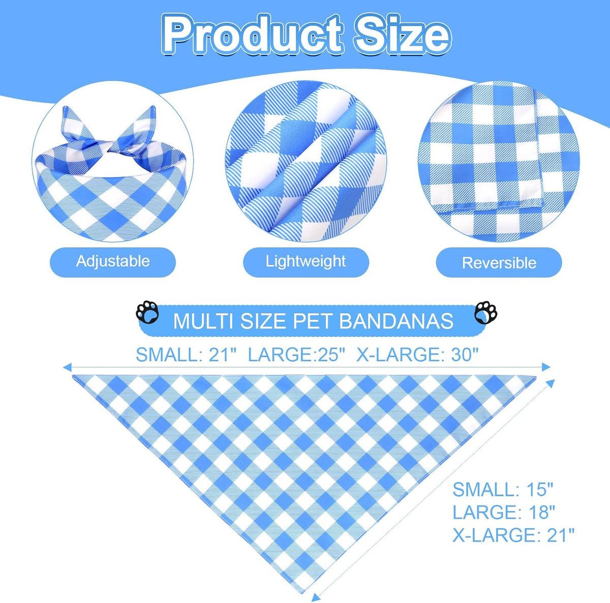 Halloween Dog Bandanas Pink Black XLarge 2PCS - blue-25 / Small - image 2